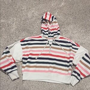 Aerie Multicolor Striped Hoodie